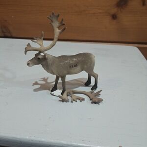 Vintage United‎ Design Stone Critters Caribou SC-1142 3" [Broken Antler]